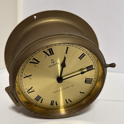 HARWICH CLOCK Co Quartz, Barometer, High, Low Tide/ Sold As-Is