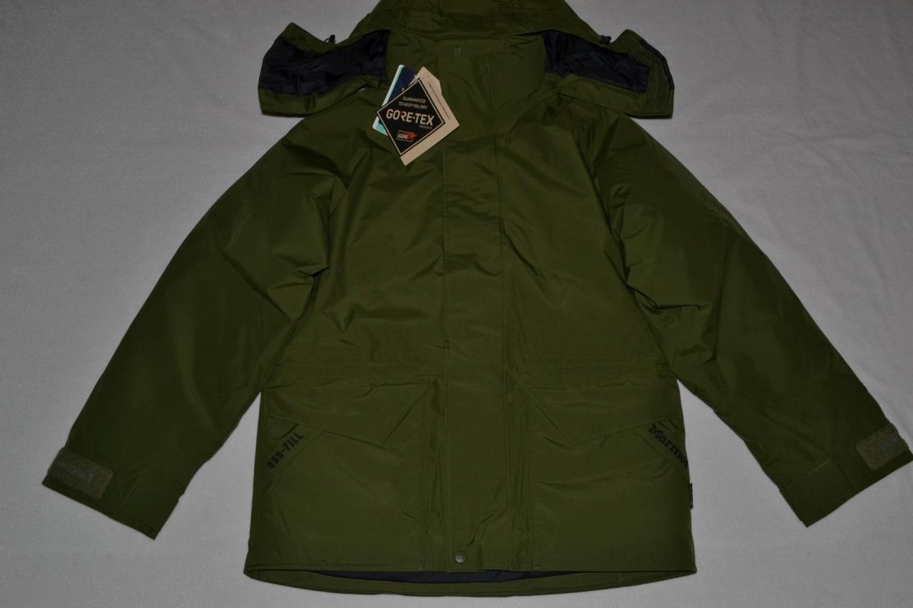 AUTHENTIC MARMOT X BETTER GORE TEX MEN'S MAMMOTH PARKA KHAKI GREEN NEW ALL SIZES image 5