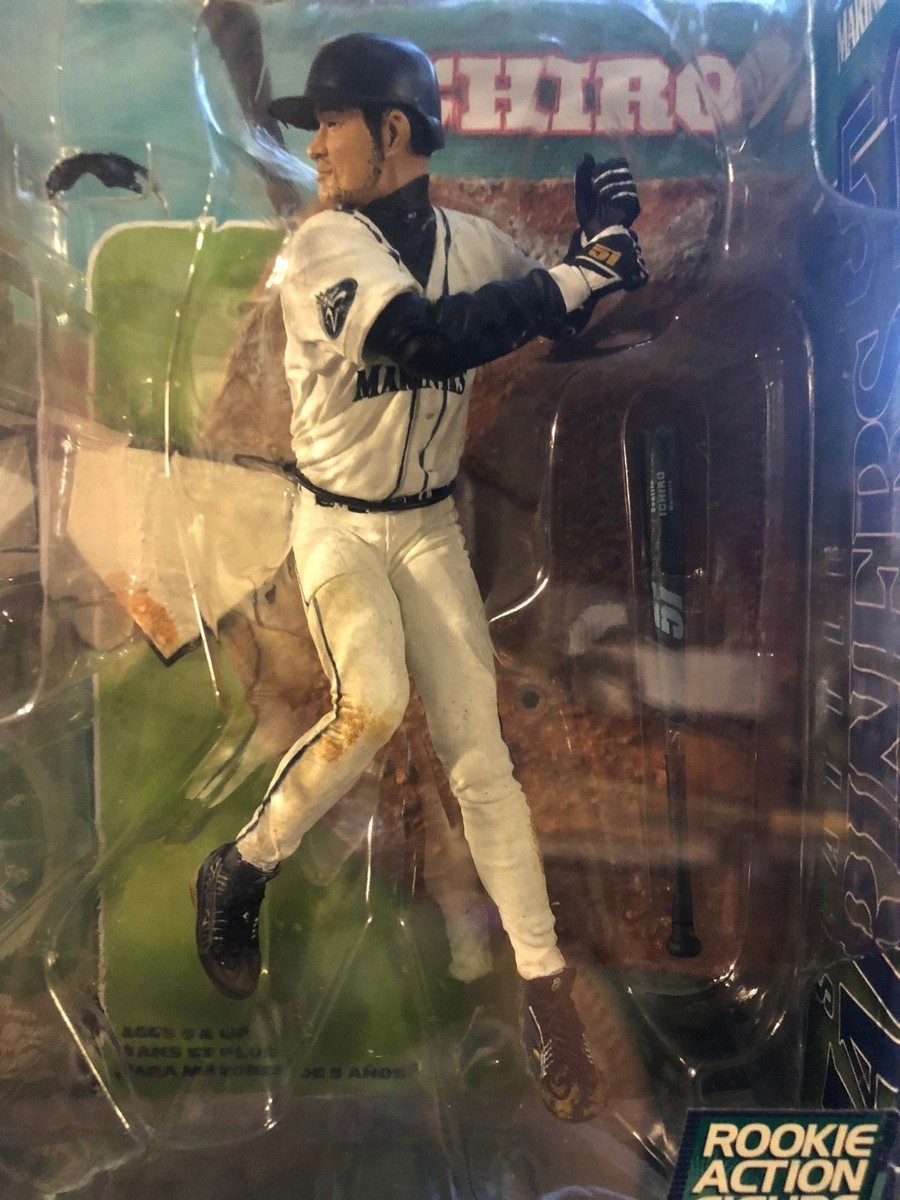 ICHIRO SUZUKI McFarlane's Sportpicks Series 1 Rookie Action Figure