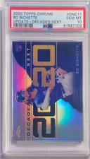 BO BICHETTE 2020 TOPPS CHROME UPDATE DECADE'S NEXT REFRACTOR RC PSA 10 GEM MINT