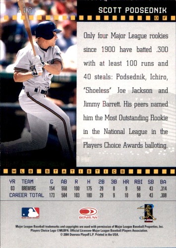 2004 Donruss STUDIO Base Commons STARS HOF ⚾ VOUS CHOISISSEZ VOS FAVORIS ⚾ MLB BASEBALL - Photo 216 sur 378