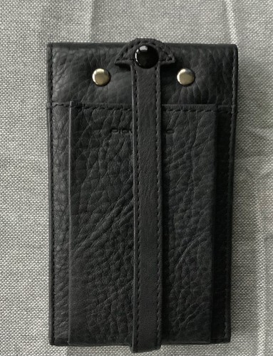PIQUADRO PORTA CHIAVI IN PELLE 6 GANCI NERO NUOVO - Foto 5 di 11