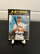 Jack Mayfield 2020 Topps Heritage Rookie Card #585 Houston Astros MLB
