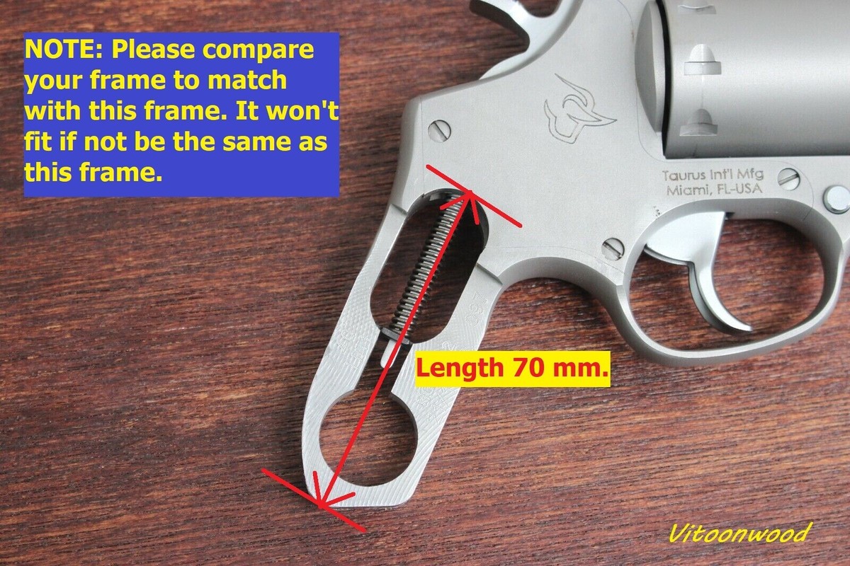Taurus Tracker Model 617, 692 Wood Grips 627 415 445 450 817 991