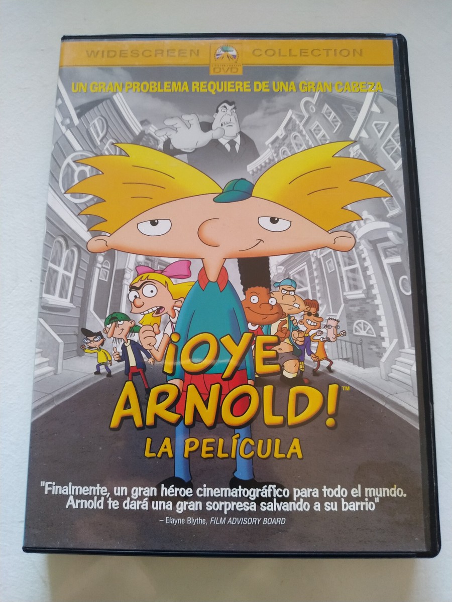 Hey Arnold The Film Animation 2003 - DVD Spanish English Turkish