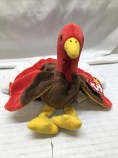 Ty Beanie Baby Gobbles The Turkey 1996