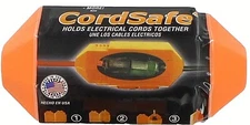 1 Pc CordSafe Water Resistant Extension Cord Cover Protector Orange 1001-812-580