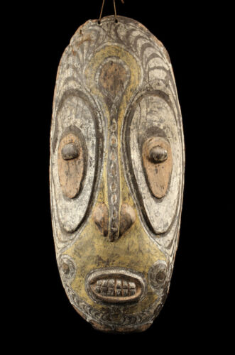 Iatmul mask, sepik carving, primitive tribal art, papua new guinea - Afbeelding 1 van 12