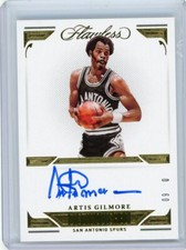 2020-21 Panini Flawless Distinguished Gold Auto #DIS-GIL Artis Gilmore #09/10