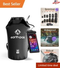 Waterproof Dry Bag with 6.5" Phone Case - Ideal for Travel  Boating