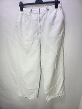 Ladies White PrettyLittle Thing size 12 trousers