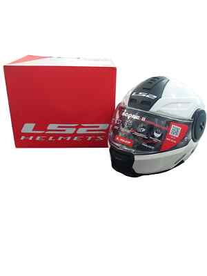 LS2 Scope II Motorradhelm 3XL Weiß Neu Versiegelt