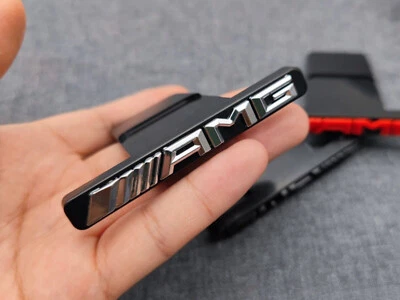 AMG Emblem Aufkleber Grill Abzeichen Logo Für Mercedes Panamericana Kühlergrill - Bild 1 von 4