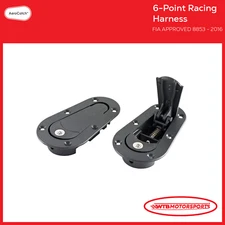 Genuine AeroCatch Motorsport flush boot/bonnet pins/latch Locking black