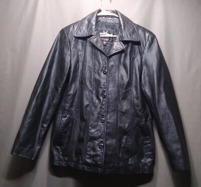 Maxima Wilsons The Leather Experts Size Large Women's Leather Jacket