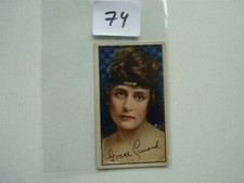 VINTAGE CIGARETTE CARD CINEMA 1935-40 MOVIE STAR GRACE CUNARD  NO74