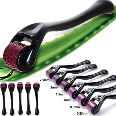 0.25-2.5 mm 540 Titanium Microneedle Derma Roller ...
