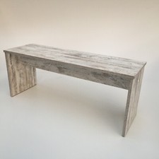 Bank Sitzbank Esszimmerbank Küchenbank Dielenbank Rita Canyon White  110x35 NEU