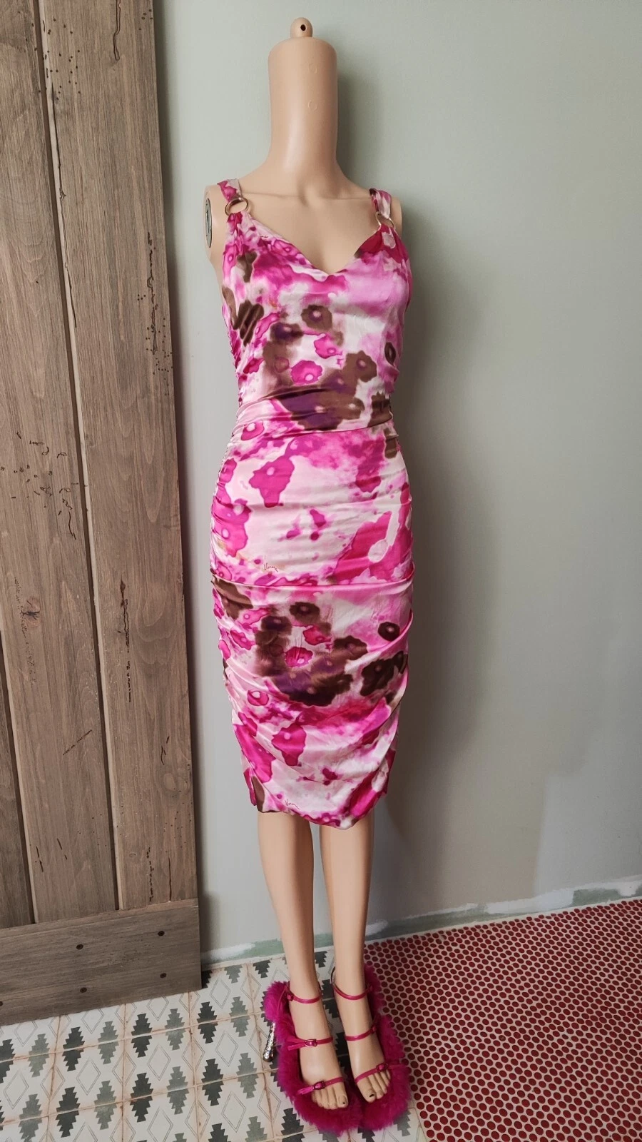 GIANNI VERSACE ABITO SETA TAGLIA IT38