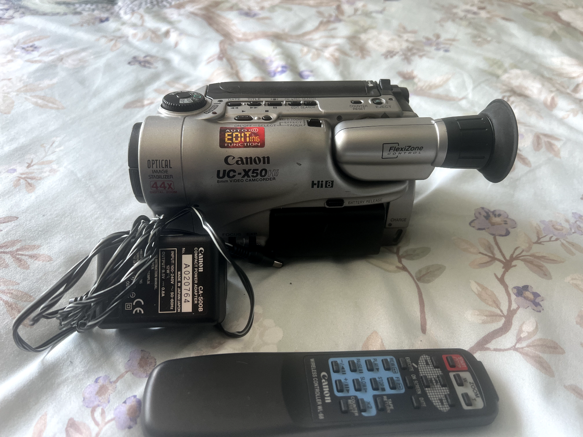 CANON UC-X50Hi CAMCORDER NOT SWITCHING ON SPARES OR REPAIR UK