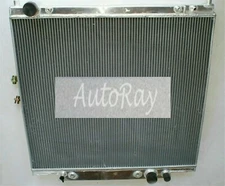 Aluminum Radiator for Ford F250 F350 F450 F550 Super Duty 7.3 V8 6.8 V10 1999 on