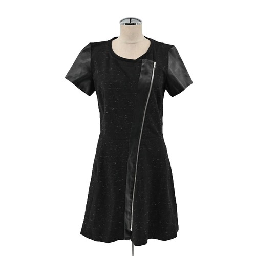 The Kooples Leather Mini Dress Size S US 2 | eBay