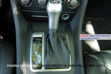 Cuffia leva cambio automatico MERCEDES SLK R171 dal 2004 al 2011 in pelle NERA