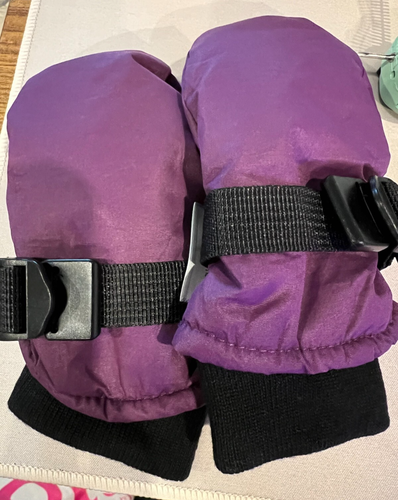Lila Gr. Small 3M Thinsulate Fäustlinge Kinder Schnee Kälte Urlaub Kind Ski Ausflug