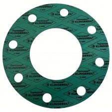 5" Full Face Non-Asbestos Gasket Class 125/150 - 1/16" Thick 10" OD 8-Hole