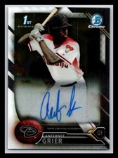 2016 Bowman Chrome Draft Draft Pick Autographs #CDAAG Anfernee Grier