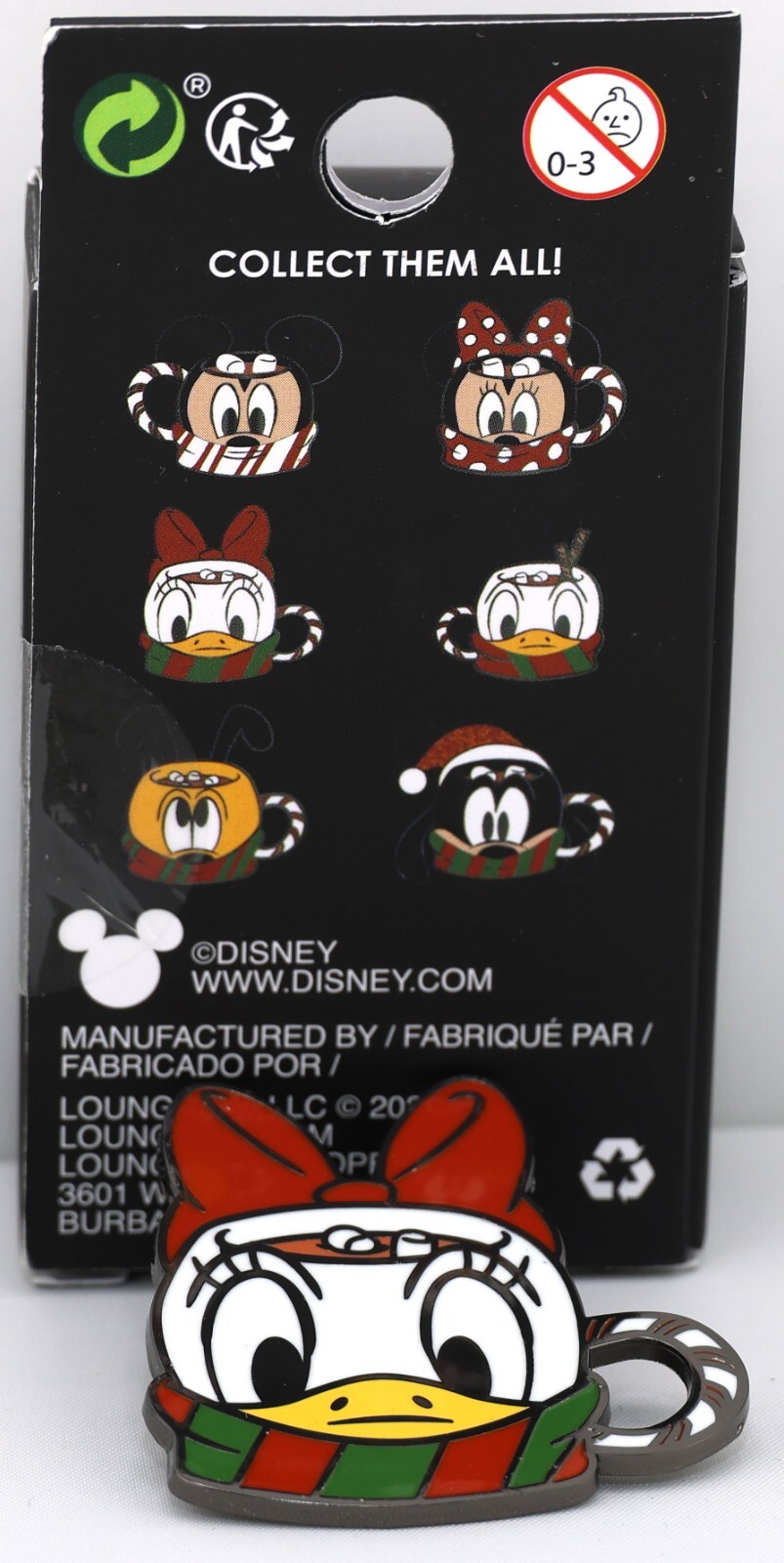 Loungefly Mickey & Friends Hot Cocoa Mystery Daisy Duck Disney Pin
