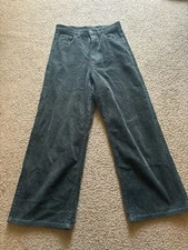 Niko And … Japan Corduroy Pants High Waist Wide Leg Size 2 Streetwear