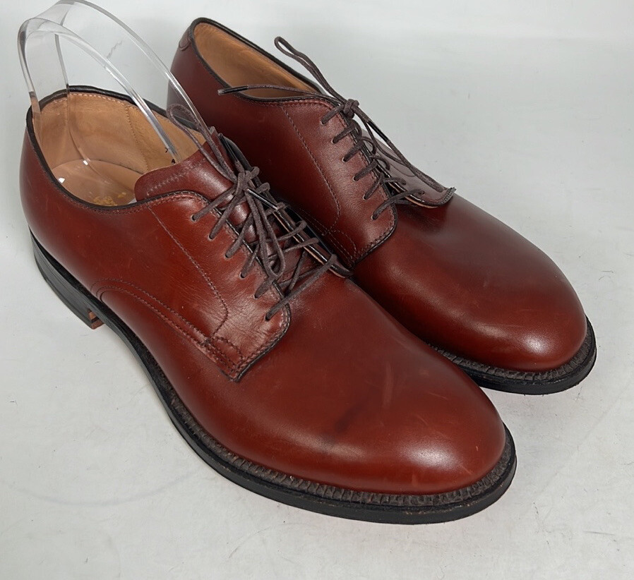 Alden 5372 Brown Calfskin Plain Toe Dover