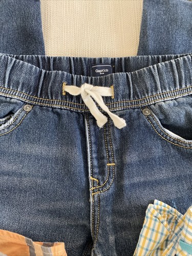 lot of 2 boys’ Gap long sleeved collared dress shirts & 1 jeans Small 6-7 Years - Picture 5 of 23