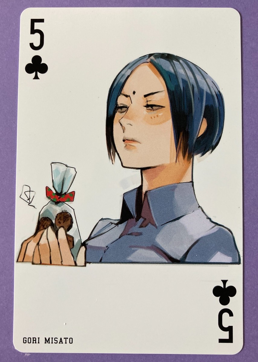 MISATO GORI CLUB 5 Tokyo Ghoul Playing Card Trump Sui Ishida