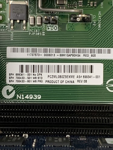 HP P2-1334 MT AMD E1-1200 1.4GHz 4GB RAM No HDD No OS - Picture 12 of 12