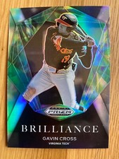 2022 Panini Prizm Draft Picks - Brilliance Silver Gavin Cross