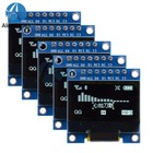 1-10PCS White 3-5V 0.96" SPI Serial 128X64 OLED Display Module for Arduino