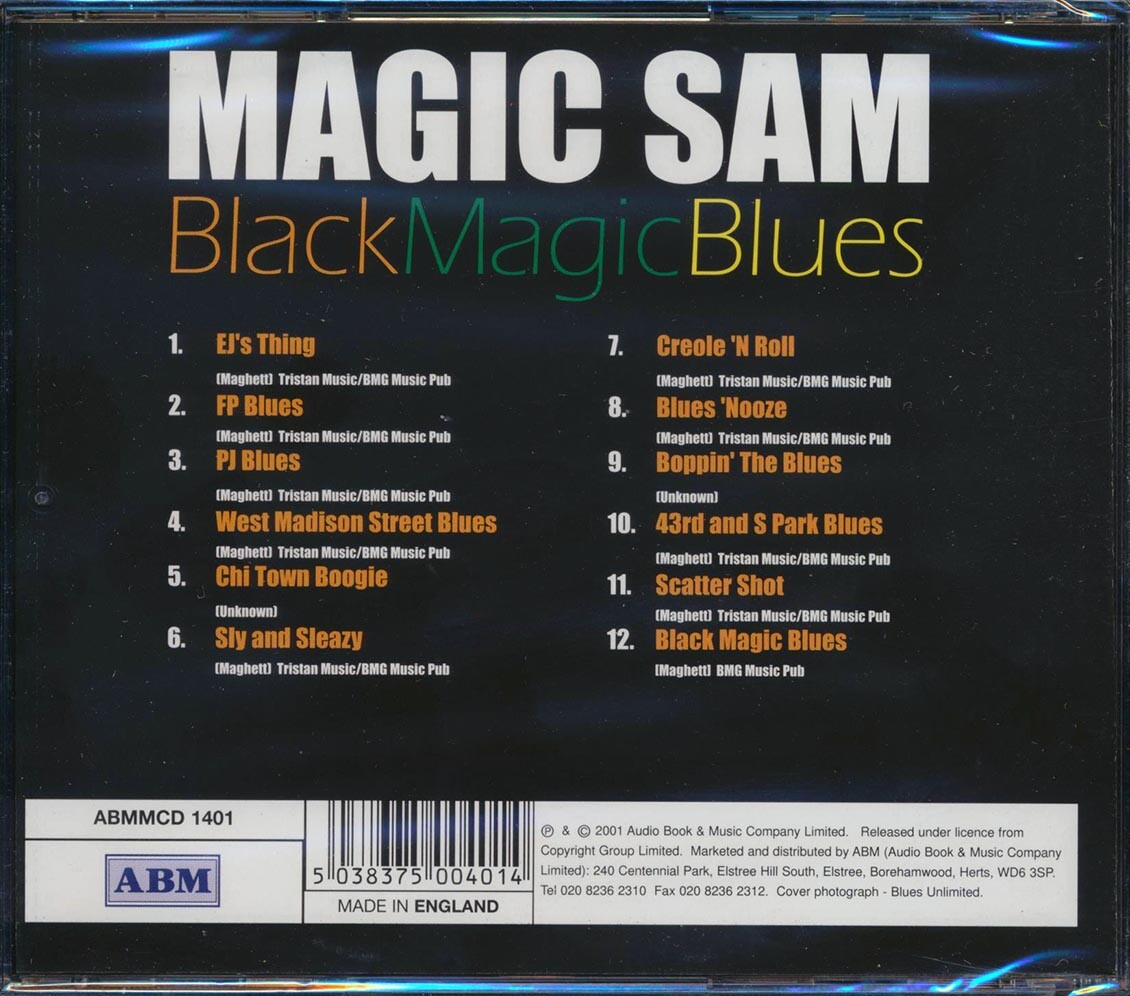 CD Magic Sam - Black Magic Blues | eBay