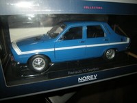 1:18 Norev Renault 12 Gordini 1971 Blue/Blau De France In Ovp
