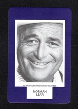 Norman Lear TV Show Producer 1993 Face To Face Game Card Canadian Issue