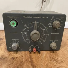 Vintage Heathkit Model C3 Condenser Checker Leakage Tester Used Untested