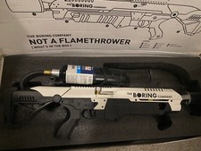 RARE  The Boring Company Not a Flamethrower  Fire Extinguisher  Manual  Box