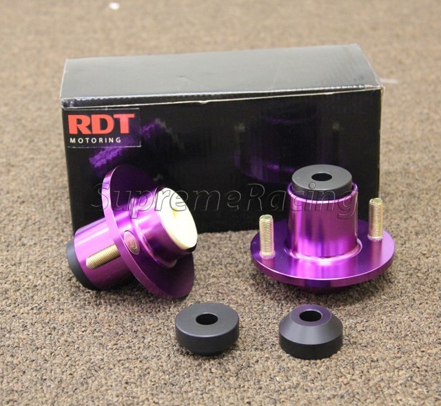 RDT Purple Aluminum Coilover Extended Top Hats for 19921995 Honda Civic EG eBay