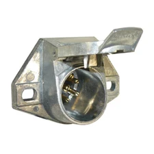 7-Way Round-Pin Car-End Socket - Pollak (11-721)