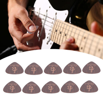 10Pcs Guitar Picks Celluloid Music Für Akustische Klassische Electr71mm Note