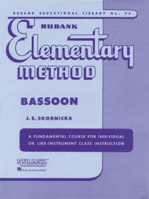 Rubank Elementary Method - Bassoon (Rubank Educational Library) - VERY GOOD