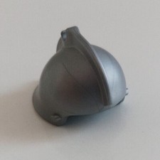 Playmobil R&ouml;mer Helm silber ohne Zubeh&ouml;r oben drauf Ersatzteil