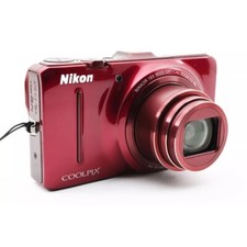 Good Condition Nikon COOLPIX S9300 Digital Camera Fully Tested W/SD Card Charger