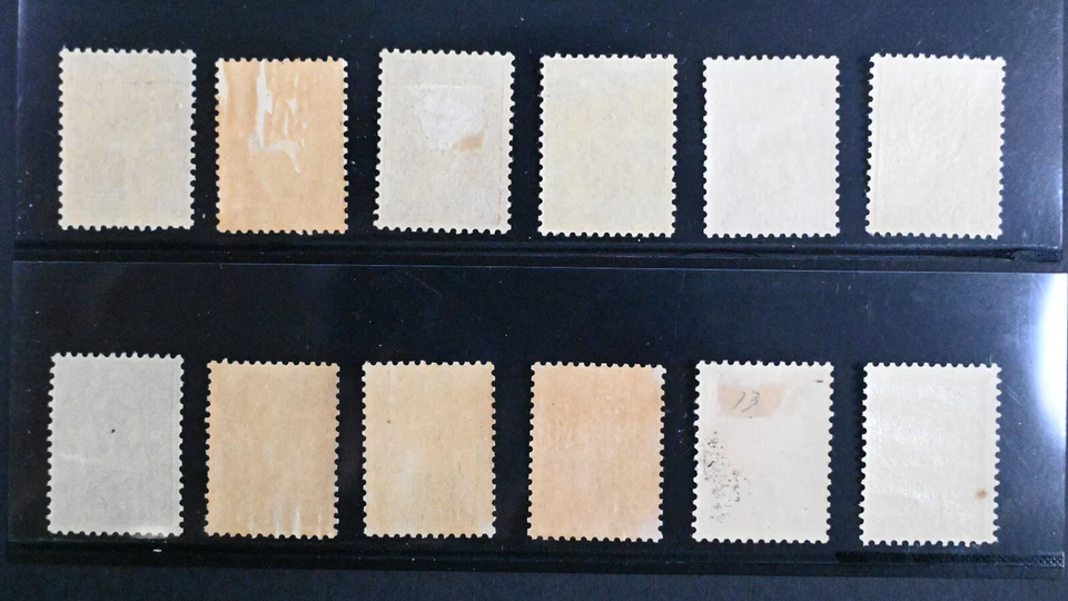 Bulgaria Scott # 28-37, 41-42 F-VF OG Hinged, a few NH Stamp Cat $147 Crown Lion - Image 2 of 2